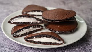 Oreo Dorayaki Recipe  Soft amp Spongy Oreo Dorayaki Cake  Yummy [upl. by Bergeman]