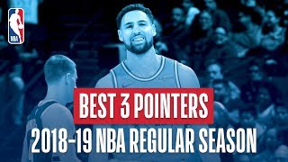 NBAs Best Three Pointers  201819 NBA Regular Season [upl. by Malha]