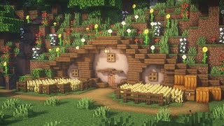 Minecraft How To Build a Hobbit Hole  Easy Tutorial [upl. by Odnama112]