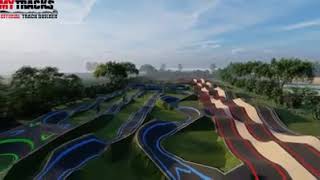 Découvrez le nouveau pumptrack de Montévrain le plus grand de France  Vidéo réalisée par MyTracks [upl. by Rowney]