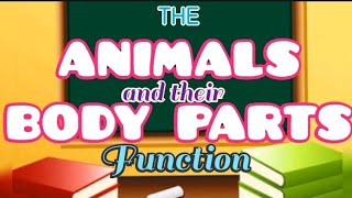 ANIMALS AND THEIR BODY PARTS [upl. by Berghoff]