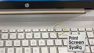 How to take a screenshot on HP laptop Windows 10 [upl. by Rodney307]