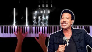 Lionel Richie  Endless Love  Tutorial Piano Cover [upl. by Hepsiba]