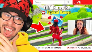 I Stream Sniped My Girlfriend She RAGED Fortnite [upl. by Nilsoj19]