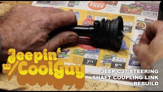 Jeep CJ7 Steering Shaft Coupling Joint Rebuild [upl. by Rannug]