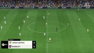 Leeds United vs Burnley 14092024 EFL Championship EA FC 24 [upl. by Asilla734]