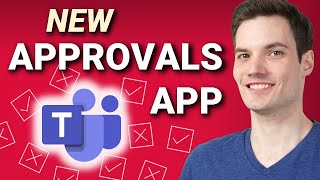 Approvals in Microsoft Teams  Full Tutorial [upl. by Kensell292]