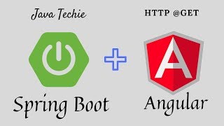 Angular  Spring Boot  Building a Web Application  GET  Java Techie [upl. by Delahk]