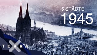 Deutschland von oben 1945 – 5 Städte  Terra X [upl. by Darton]