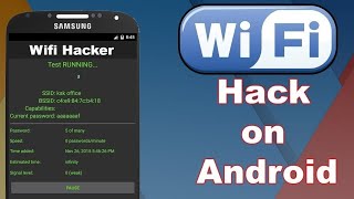 Wifi hack using Android App  Easy Tutorial [upl. by Odilia148]