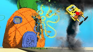 TORNADO DESTROYS SPONGEBOB Teardown [upl. by Jakob188]