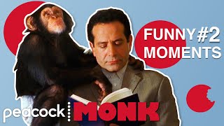 Monk’s FUNNIEST Moments Part 2  Monk [upl. by Ellienad610]