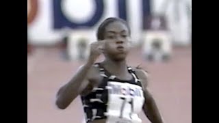 Merlene Ottey vs Inger Miller amp Gwen Torrence  Womens 100m  1996 Bislett Games [upl. by Kila]