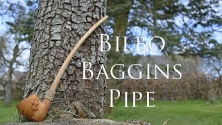 Woodworking  Bilbo Baggins Pipe [upl. by Atiras187]