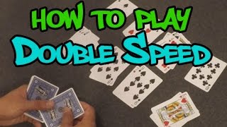 How to play Double Speed  Card Game [upl. by Georgianna448]