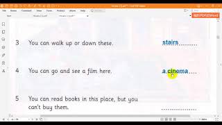 Movers 2 Reading Test 1 Part 1 [upl. by Ridinger]