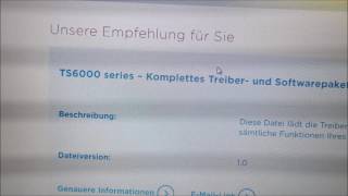 Druckertreiber download von Canon Homepage [upl. by Lamont475]