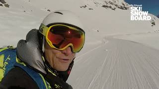 Graham Bell skis the Steilste one of Switzerlands greatest ski runs [upl. by Mcclain]