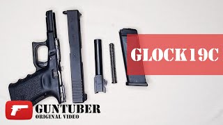 Glock 19C Gen3 9mm  How to Disassembly and Reassembly Field Strip [upl. by Analeh]