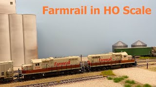 Farmrail in HO Scale Shelf Layout  March 2021 Layout Update [upl. by Tommi]