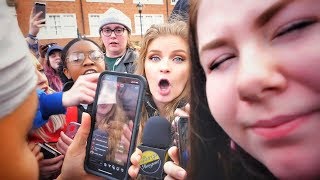 Leftists Riot Against Kaitlin Bennett at Ohio University [upl. by Bosson]