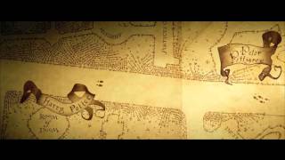 Mapa do Maroto Marauders Map Harry Potter amp the Prisoner of Azkaban [upl. by Nivel]