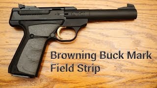 How To Field Strip Browning Buck Mark [upl. by Camey]