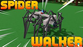 REALISTIC SPIDER MECH tutorial  ROBLOX Build A Boat For Treasure [upl. by Animrac]