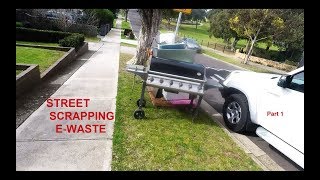 Street Scrapping for E Waste Part 1 [upl. by Annaeoj]