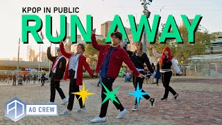 KPOP IN PUBLIC  TXT Run Away Dance Cover AO CREW  AUSTRALIA ONE SHOT vers [upl. by Randolf229]