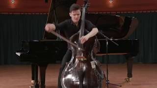 Dominik Wagner Paganini Variations for double bass solo [upl. by Chaing]