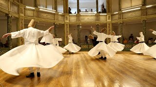 The Sufi Whirling Dervishes  Istanbul Turkey [upl. by Eilasor]