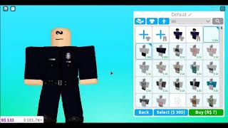 Roblox PoliceSheriff Uniforms [upl. by Anilegnave]