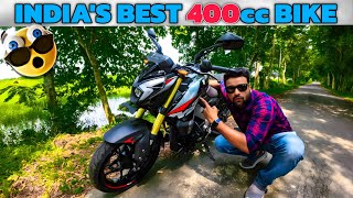 BAJAJ PULSAR NS 400 REVIEW 🔥 BEST 400cc Bike In INDIA [upl. by Alisander]