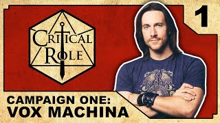 Arrival at Kraghammer  Critical Role VOX MACHINA  Episode 1 [upl. by Adnoral]