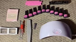 DIY GEL MANICURE SET BY COSCELIA [upl. by Anirol]