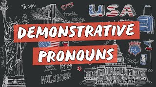 Demonstrative Pronouns  Brasil Escola [upl. by Anisamoht]