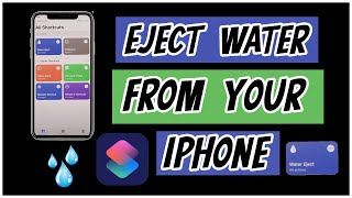 How to Eject Water from your Iphone 12 Using Shortcut 2021 [upl. by Toinette]