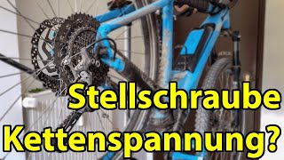 Shimano Schaltung  Kettenspannung [upl. by Kermie156]