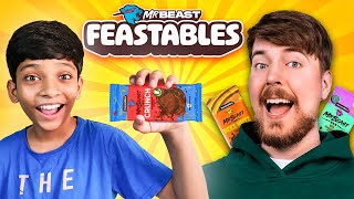 Trying Mr Beasts FeastablesTASTY [upl. by Otilia773]