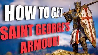 How to get Saint George’s armour All Saint George armour locations in AC Valhalla RIVER RAIDS [upl. by Britni]