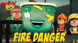 BoBoiBoy English S3EP16  Fire Danger [upl. by Giffie732]