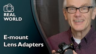 Emount Lens Adapters for Sony cameras [upl. by Cele]