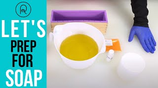 How to Measure Ingredients amp Prep Your Area for Soap Making  Royalty Soaps [upl. by Leibarg371]