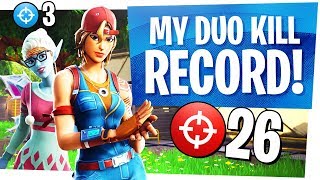 Set my NEW KILL RECORD in Fortnite [upl. by Valli706]