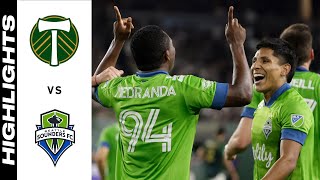 HIGHLIGHTS Portland Timbers vs Seattle Sounders FC  August 15 2021 [upl. by Eileme940]