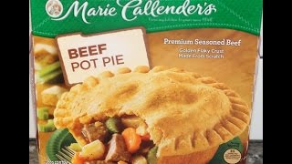 Marie Callender’s Beef Pot Pie Review [upl. by Aihsyla]