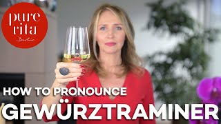 🎧 How to say Gewürztraminer 🇩🇪 native speaker Gewurztraminer pronunciation [upl. by Dorelle862]