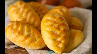 How to Make Traditional Russian Piroshki with Jam  Пирожки с вареньем [upl. by Alberik]