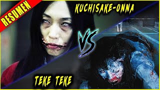 👉 resumen KUCHISAKE ONNA vs TEKE TEKE  leyendas Japonesas  Ahora te cuento [upl. by Salakcin]